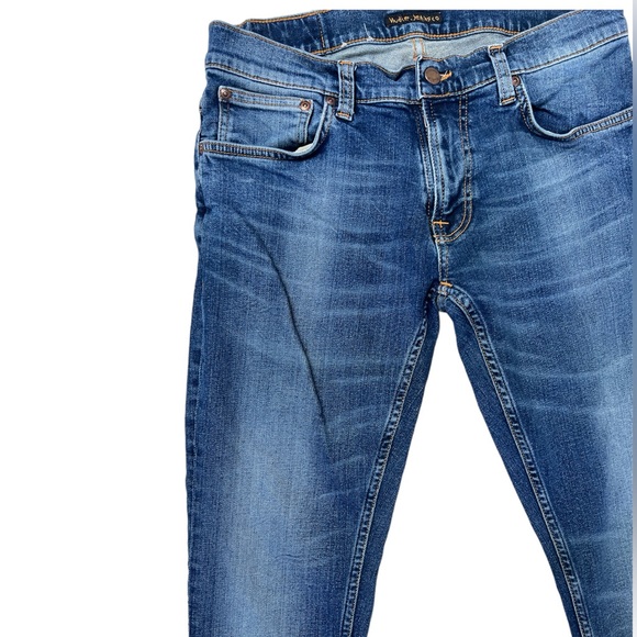 Nude Jeans Co Steady Eddie Tapered Men’s Jean size 34/30 - Picture 4 of 5